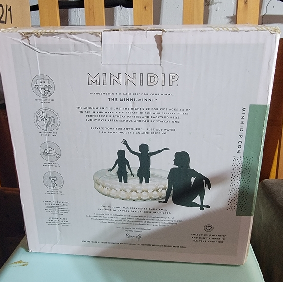 Minnidip 4ftx1ft pool - Picture 2 of 2